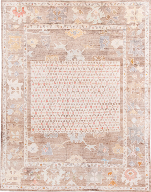 Vintage Oushak Area Rug (8' x 10')